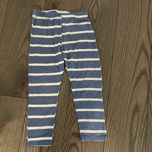 Posh peanut vintage blue and white stripe pajama bottoms